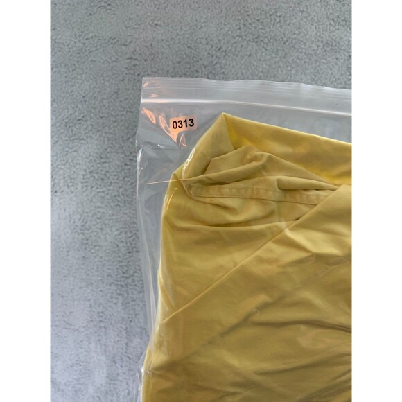 Eddie Bauer Extra Large (XL) Yellow Cotton Short Sleeve Button Up Polo Shirt - Picture 12 of 12